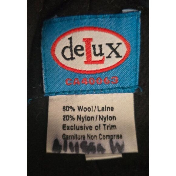 Delux Knit Wool Zebra Earflap Hat With Pom-Poms & Furry Ears For Kids - Picture 5 of 7